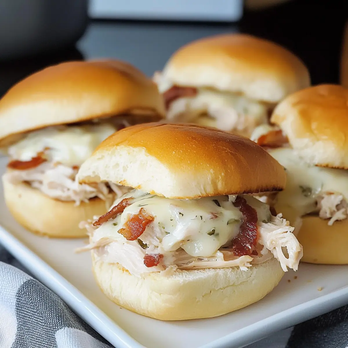 Savor the Best Chicken Bacon Ranch Sliders for Easy Entertaining