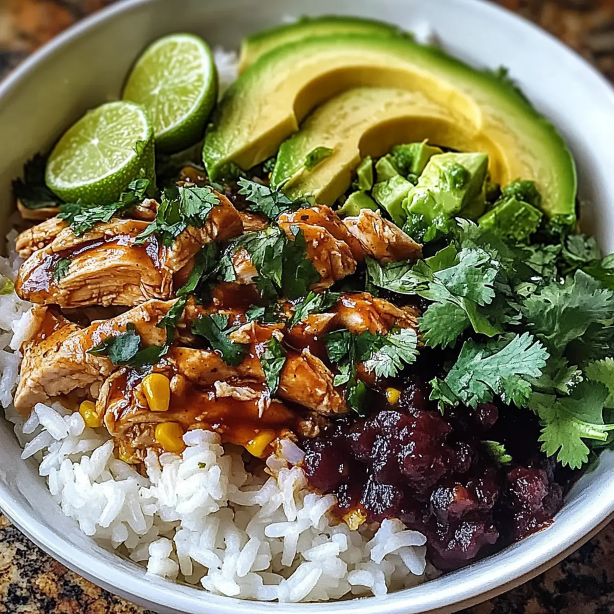 Zesty Honey-Lime Cilantro Chicken & Rice Bowls for Dinner