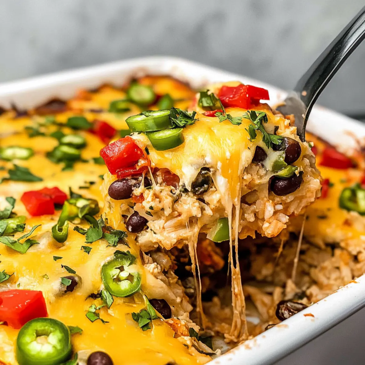 Hearty Chicken Burrito Casserole: Comfort in Every Bite