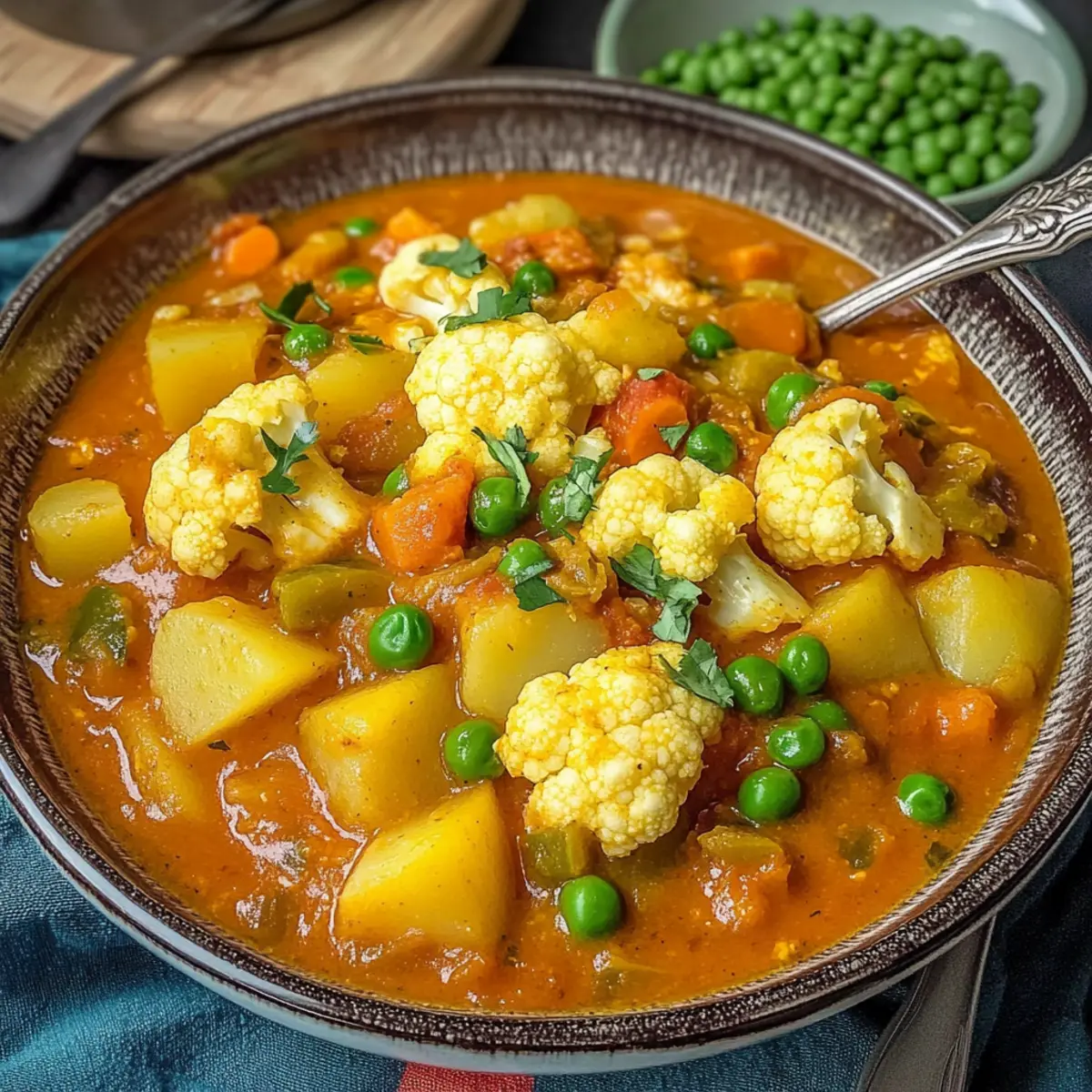 Savory Aloo Gobi Matar: Quick Vegan Comfort at Home