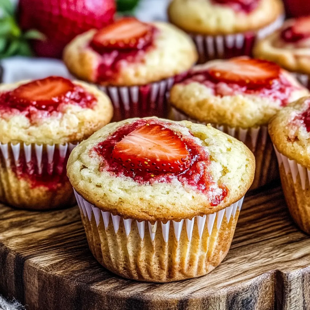 Mouthwatering Strawberry Cream Cheese Muffins for Your Morning
