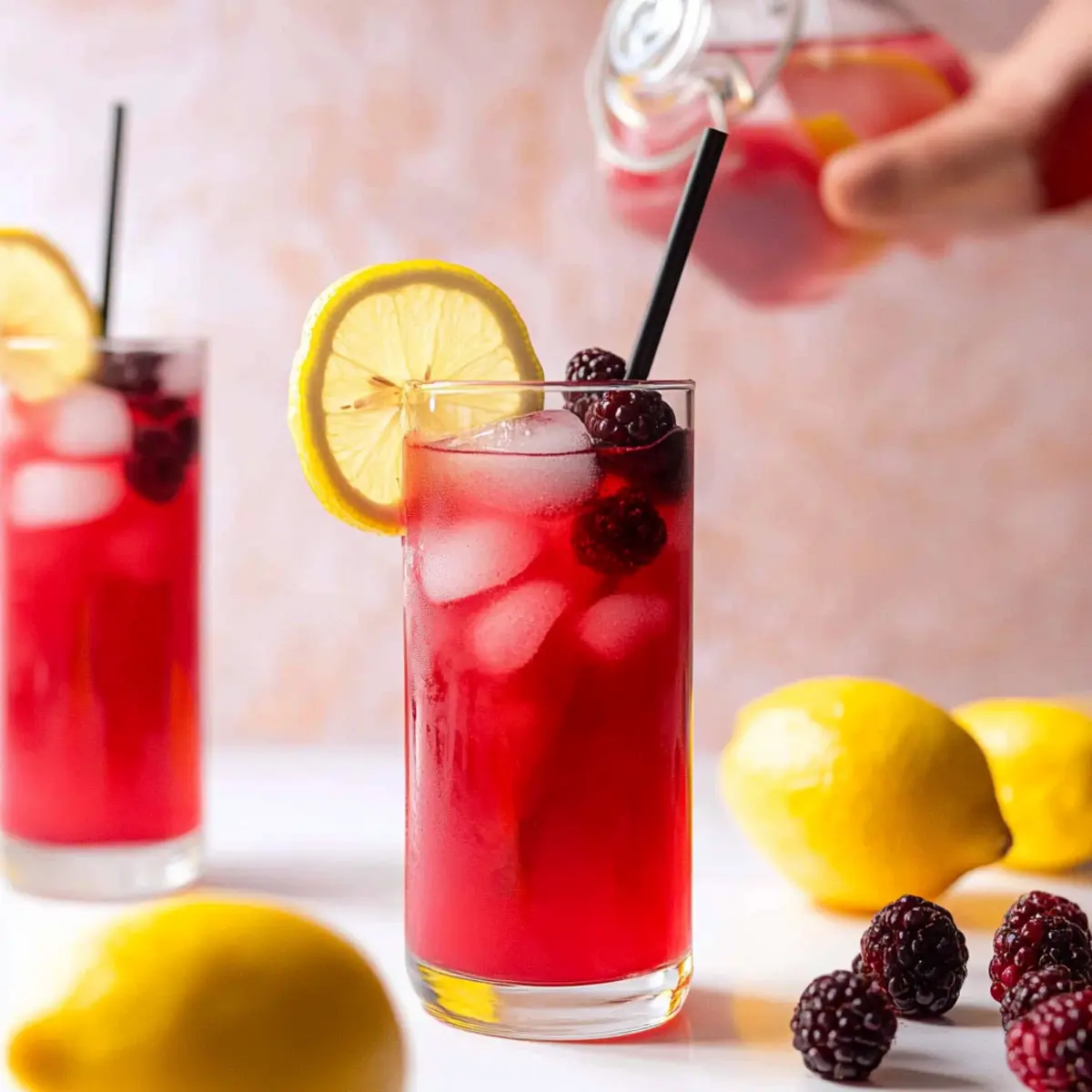 Refreshing Berry Lemonade: Your 3-Ingredient Summer Sip