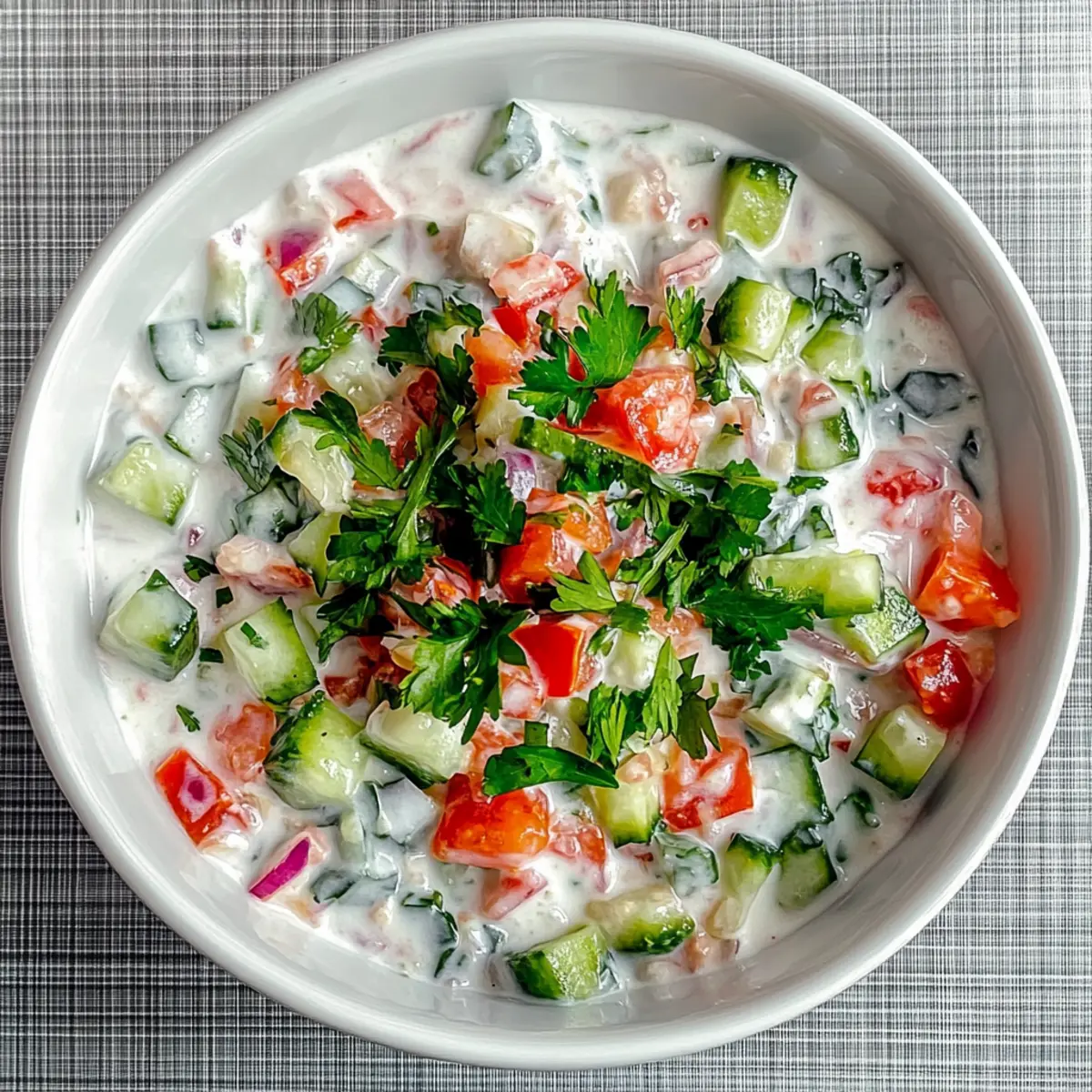 Vegan Mixed Vegetable Raita: Your New Favorite Fresh Dip