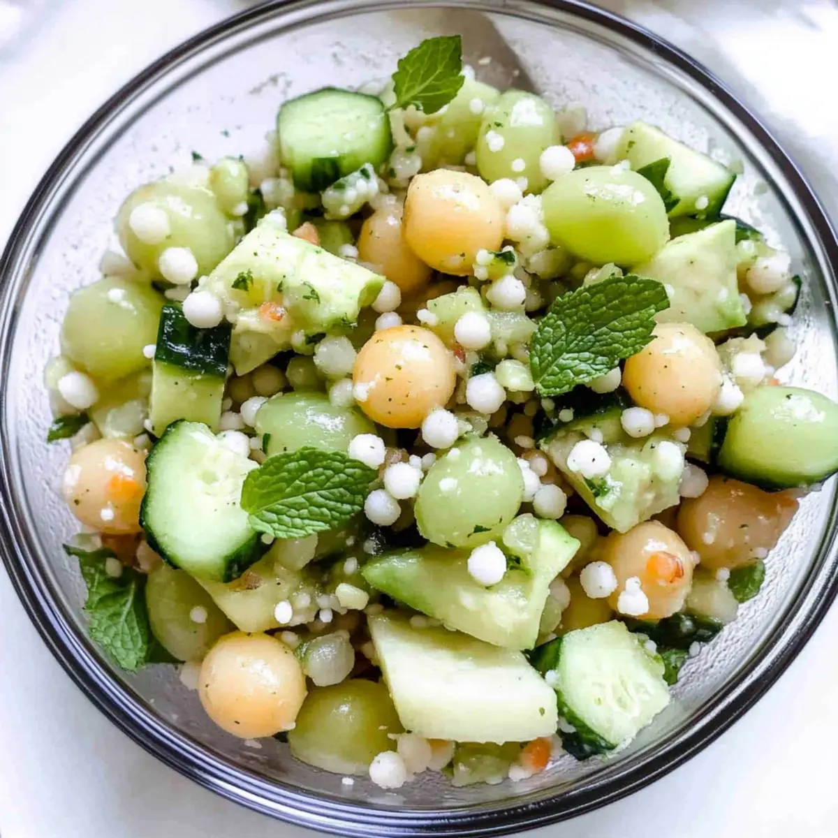 Delightful Summer Melon Couscous Salad Perfect for Picnics