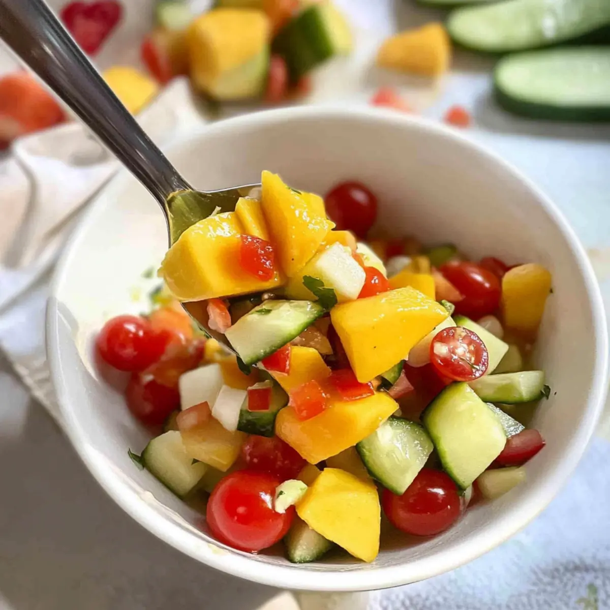 Mango Cucumber Salad: A Refreshing Summer Delight