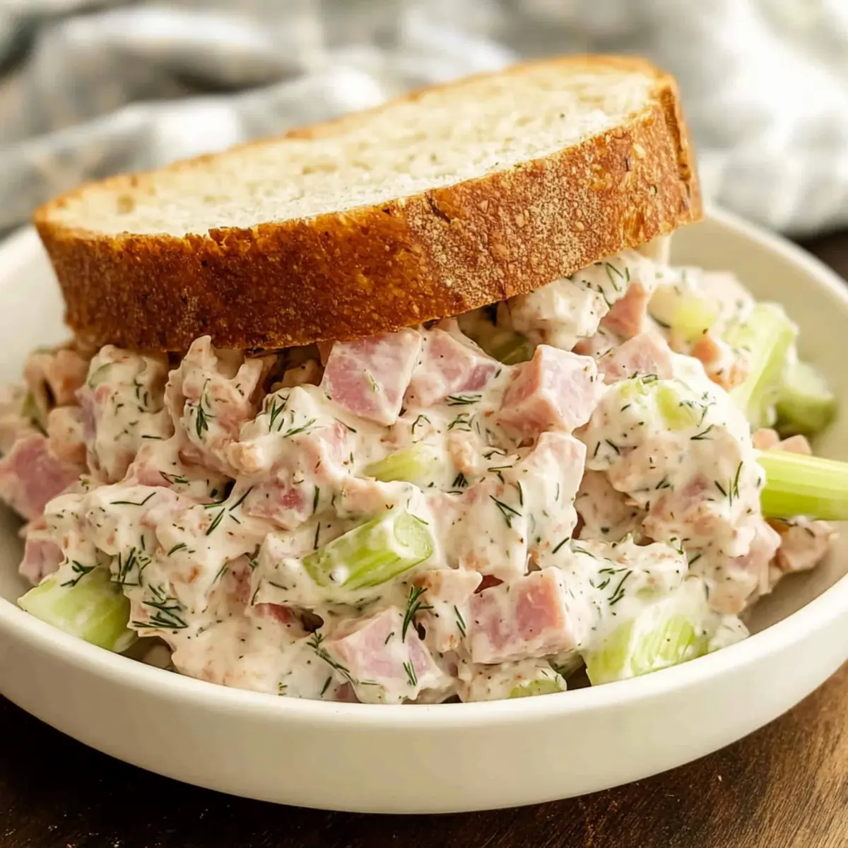 Easy Ham Salad Delight for Quick Lunches and Picnics