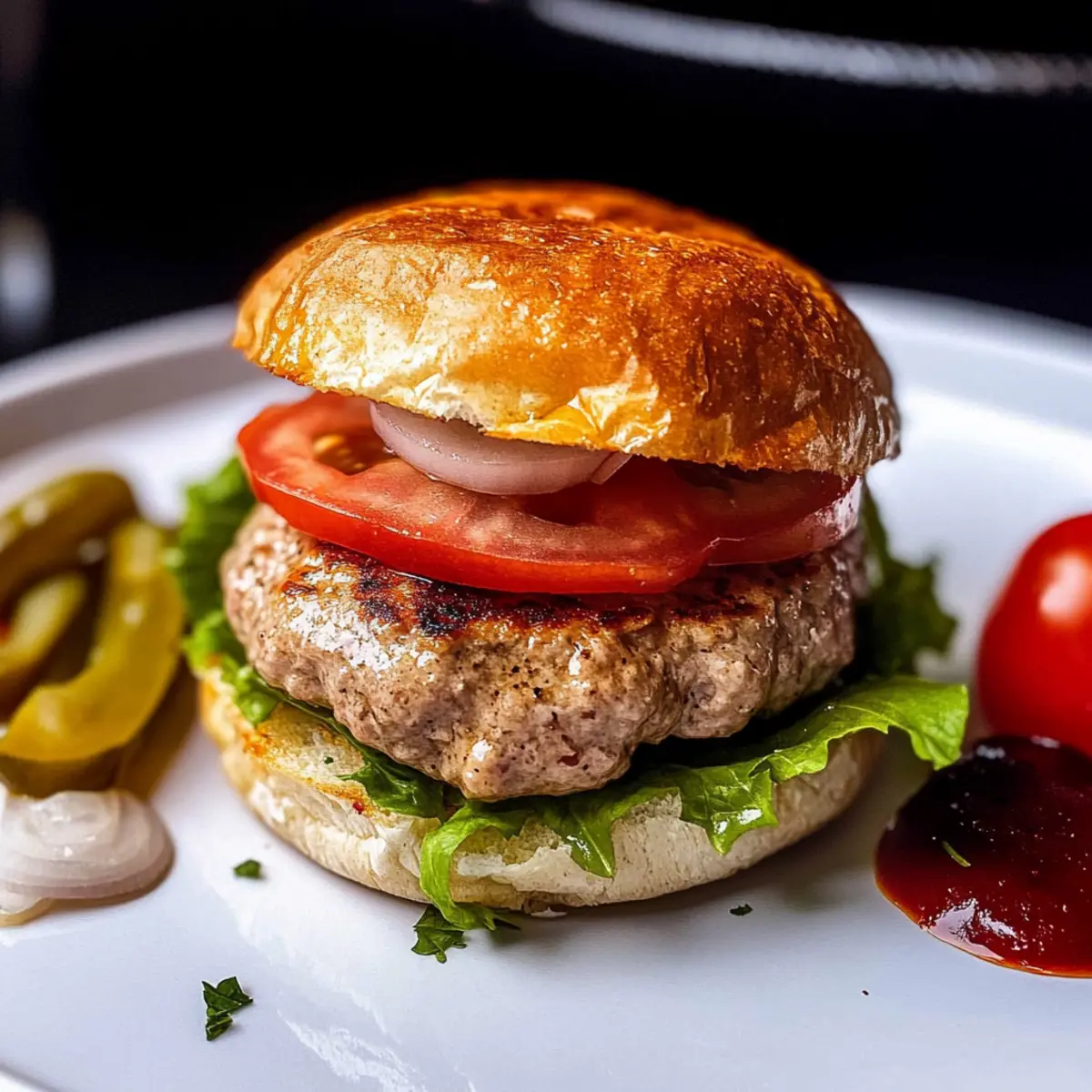 Savory Turkey Burgers on The Stove for a Quick Dinner Delight