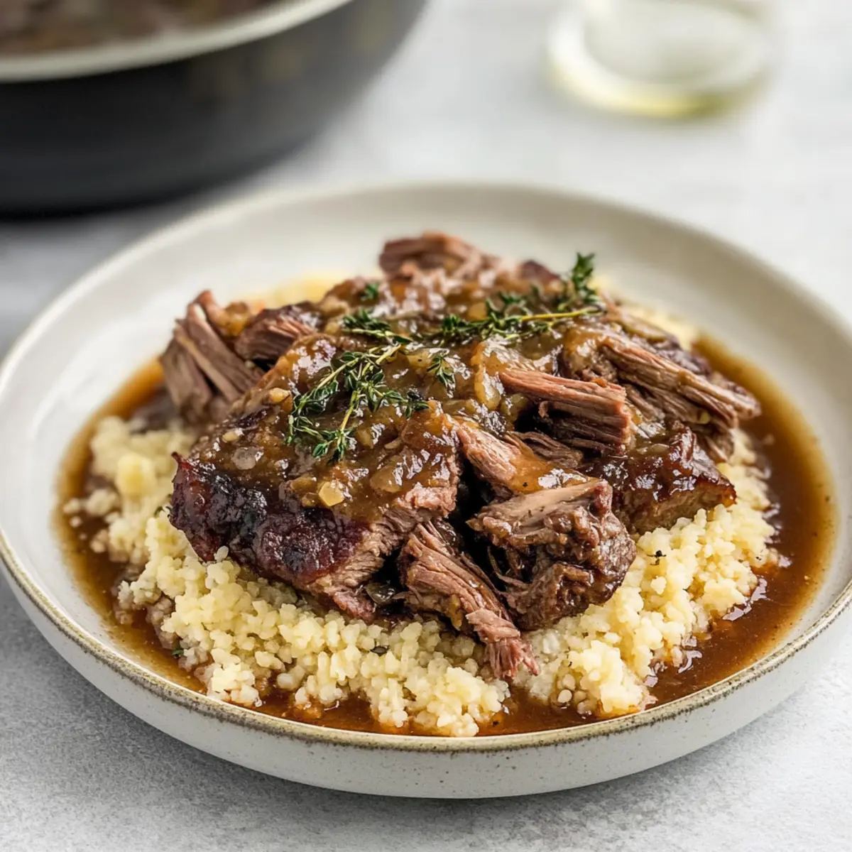 Melt-in-Your-Mouth Slow Cooker Beef Short Ribs for Two