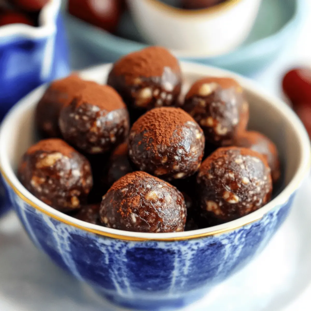 Chocolate Cherry Energy Balls: Your Guilt-Free Snack Delight
