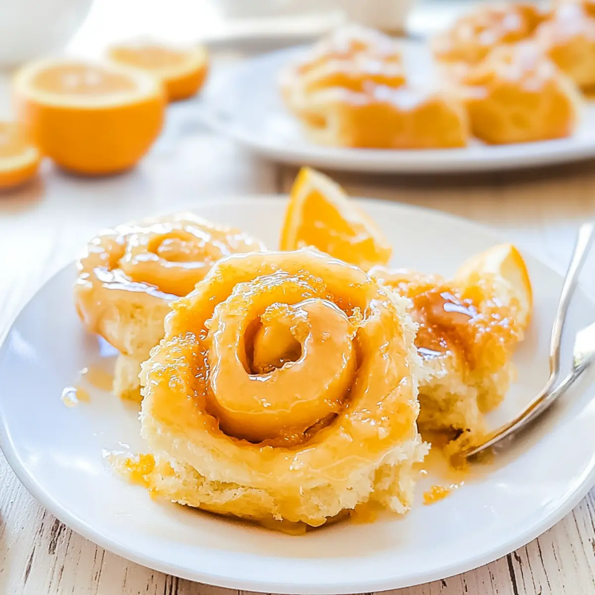 Irresistibly Soft Glazed Orange Sweet Rolls to Brighten Mornings