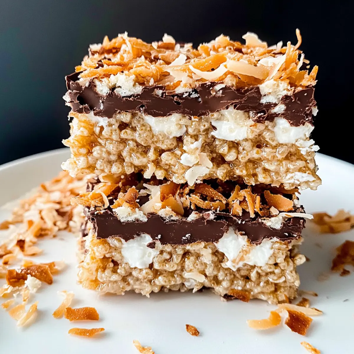 Samoa Rice Krispies That Will Make Your Taste Buds Dance