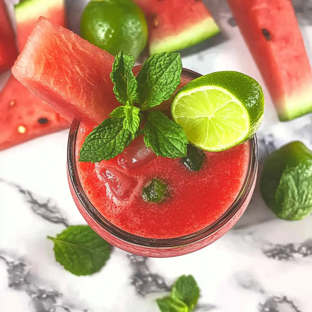 Refreshing Watermelon Lime Smoothie for Ultimate Summer Bliss