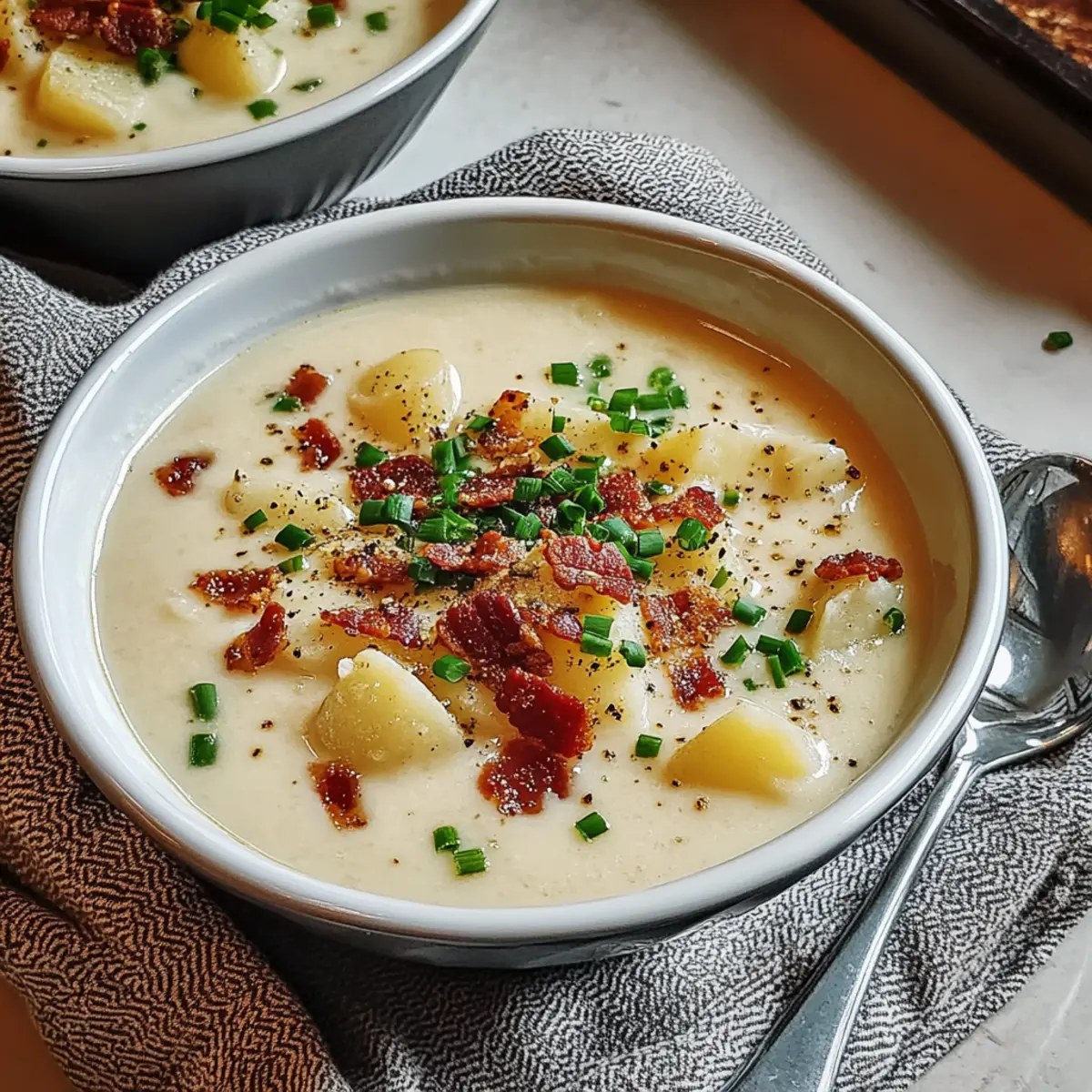 Deliciously Creamy Smoked Gouda Potato Soup to Warm Your Soul