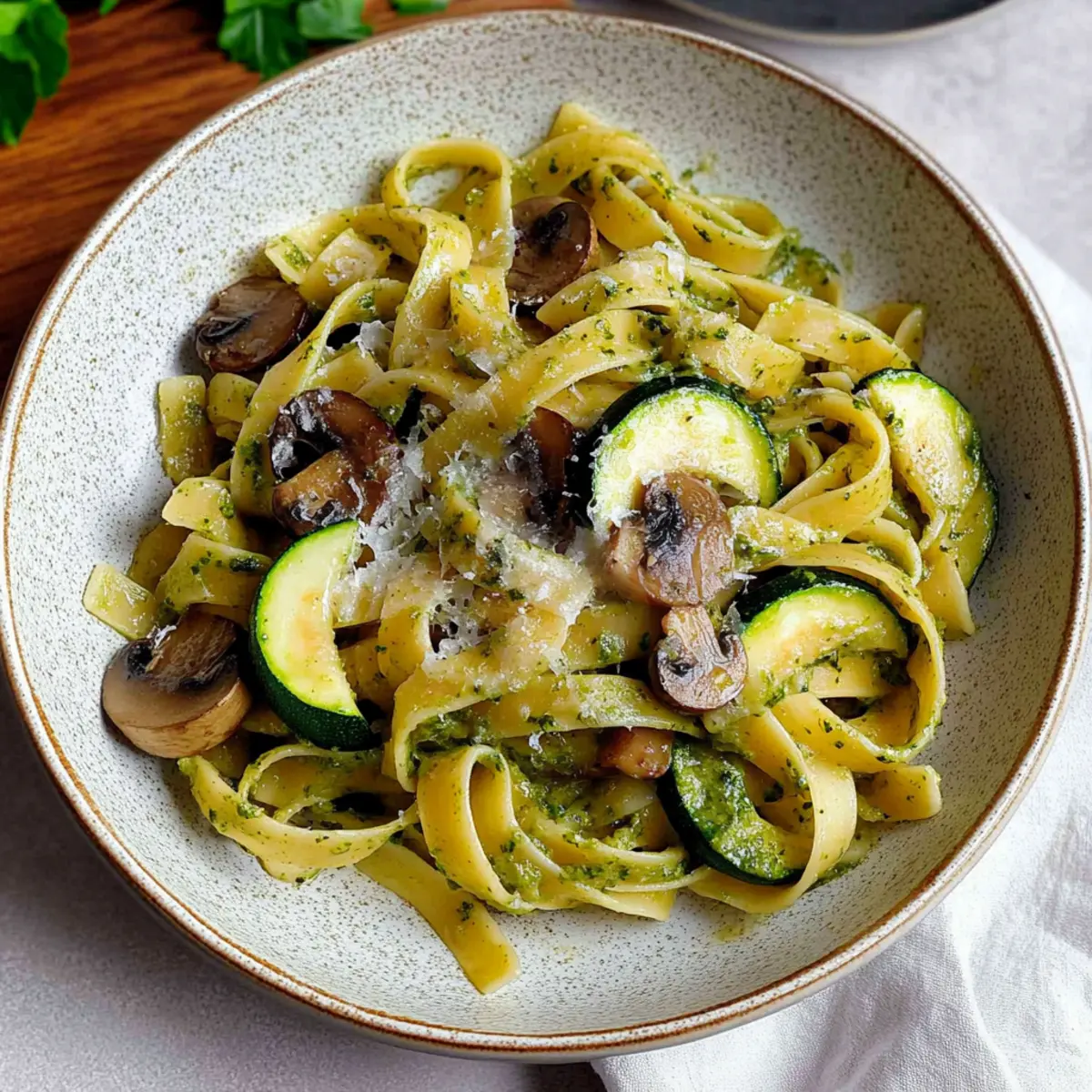 Zucchini Mushroom Pasta: Healthy Comfort in 20 Minutes