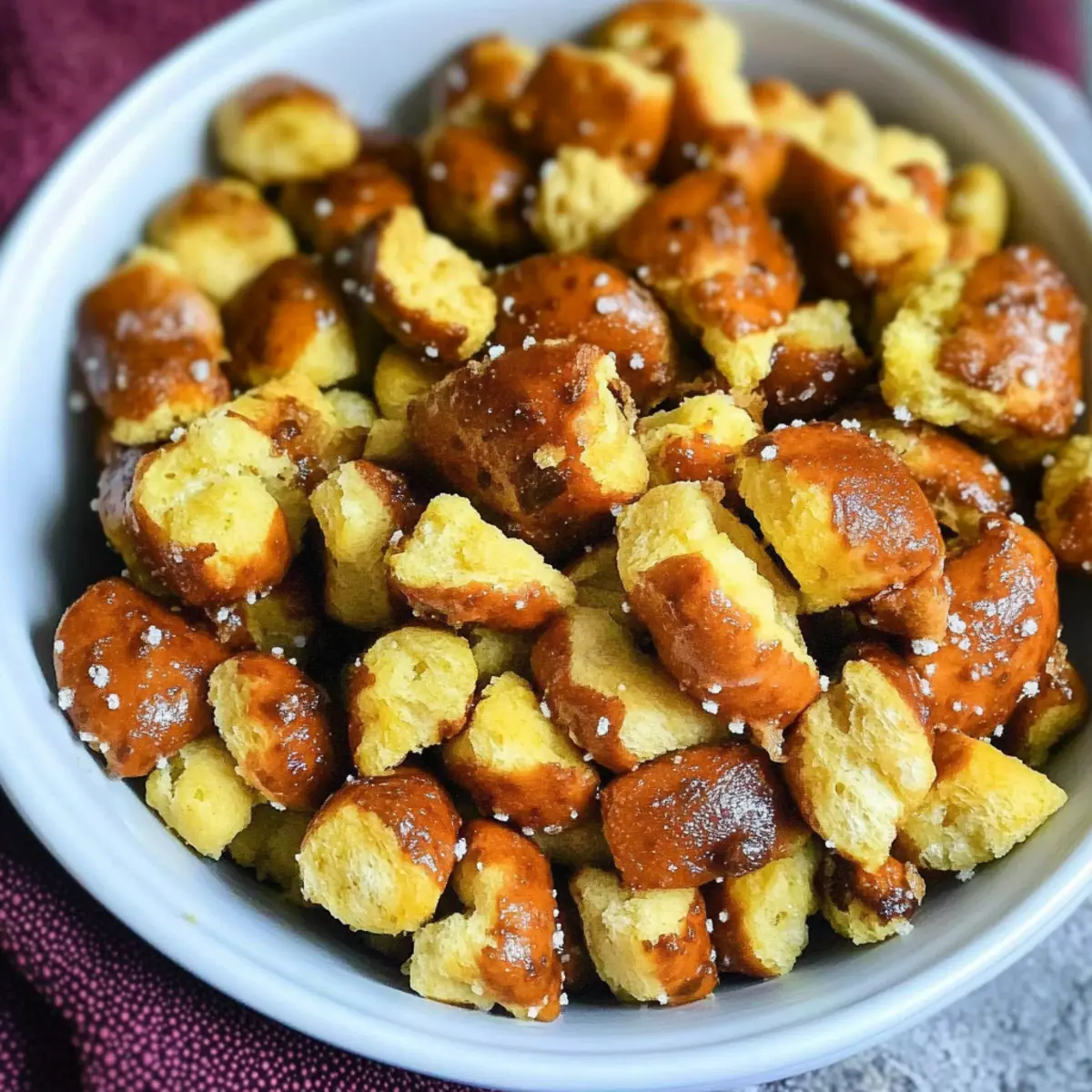 Honey Mustard & Onion Pretzels for a Crunchy Snack Joy