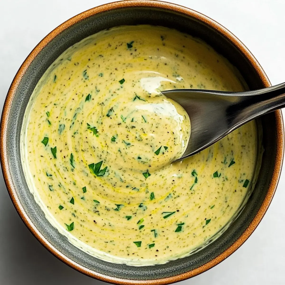 Lemon Garlic Green Tahini Sauce: Quick, Creamy & Zesty Dip
