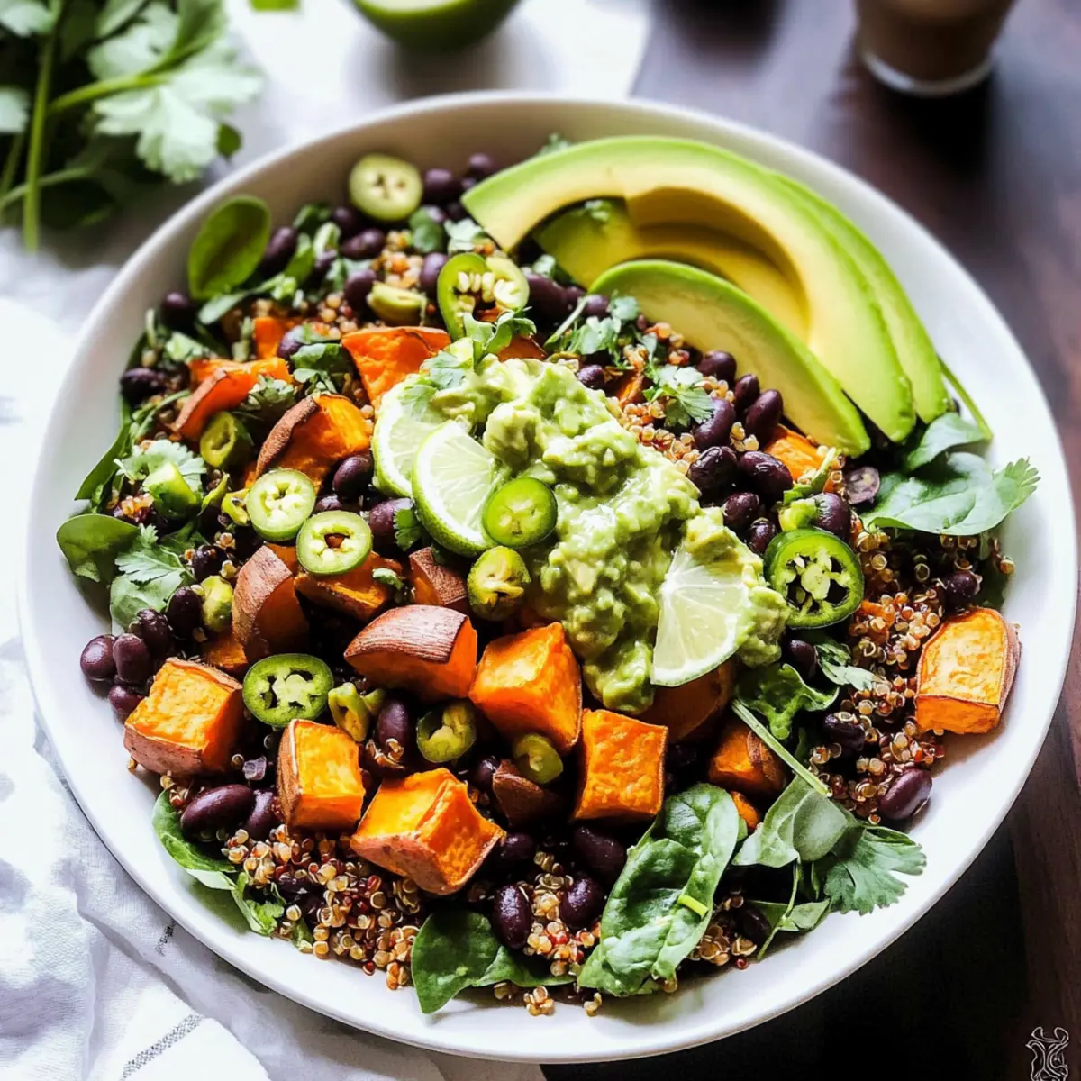 Black Bean Sweet Potato Quinoa Salad Your New Favorite Meal