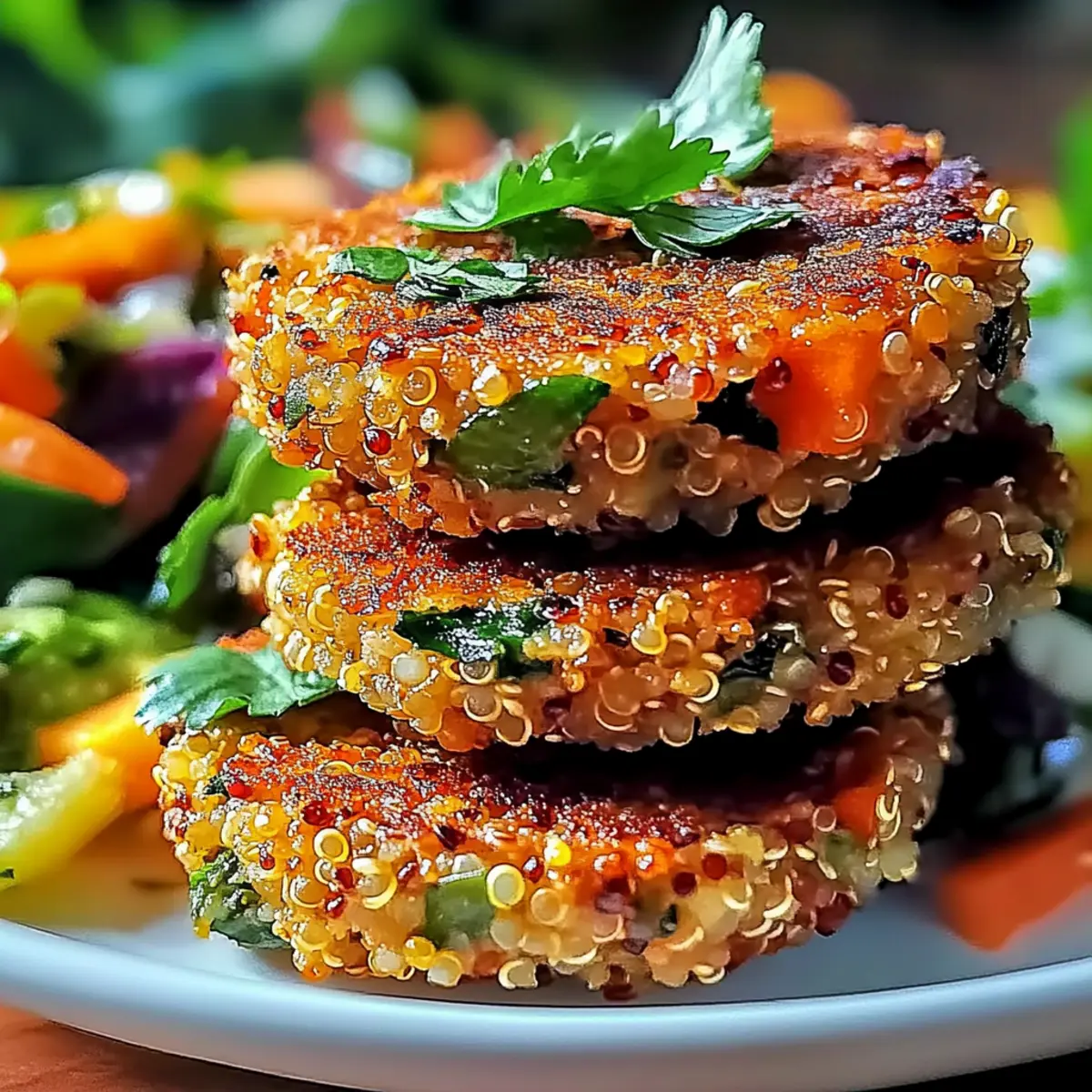 Crunchy Quinoa Veggie Patties That Burst with Flavor