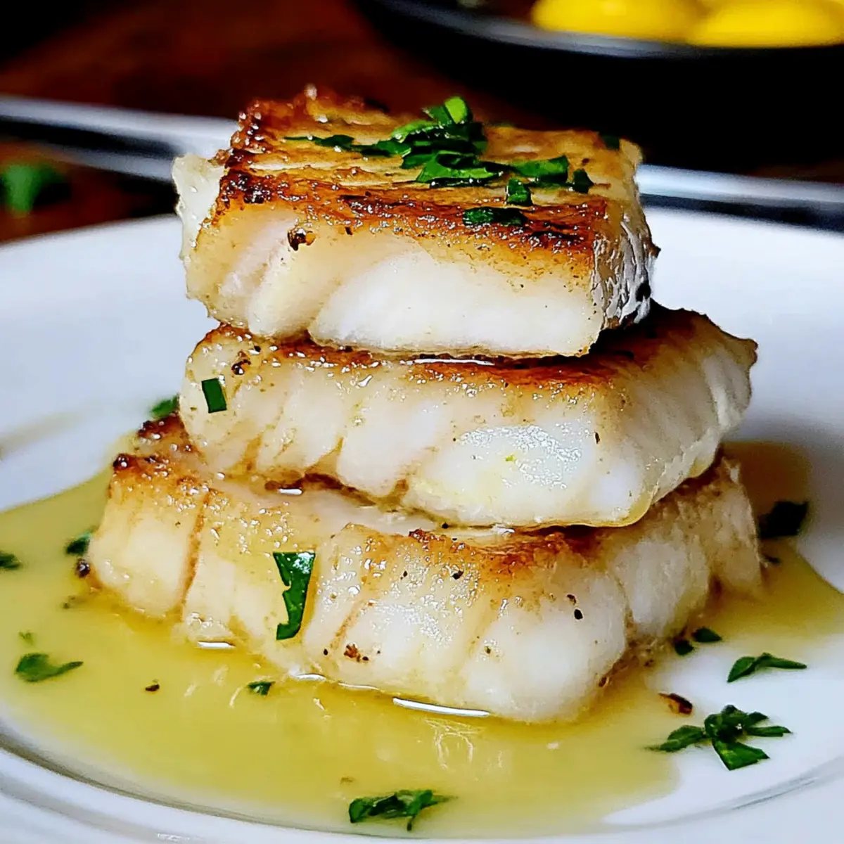Quick and Easy Restaurant-Style Chilean Sea Bass Delight