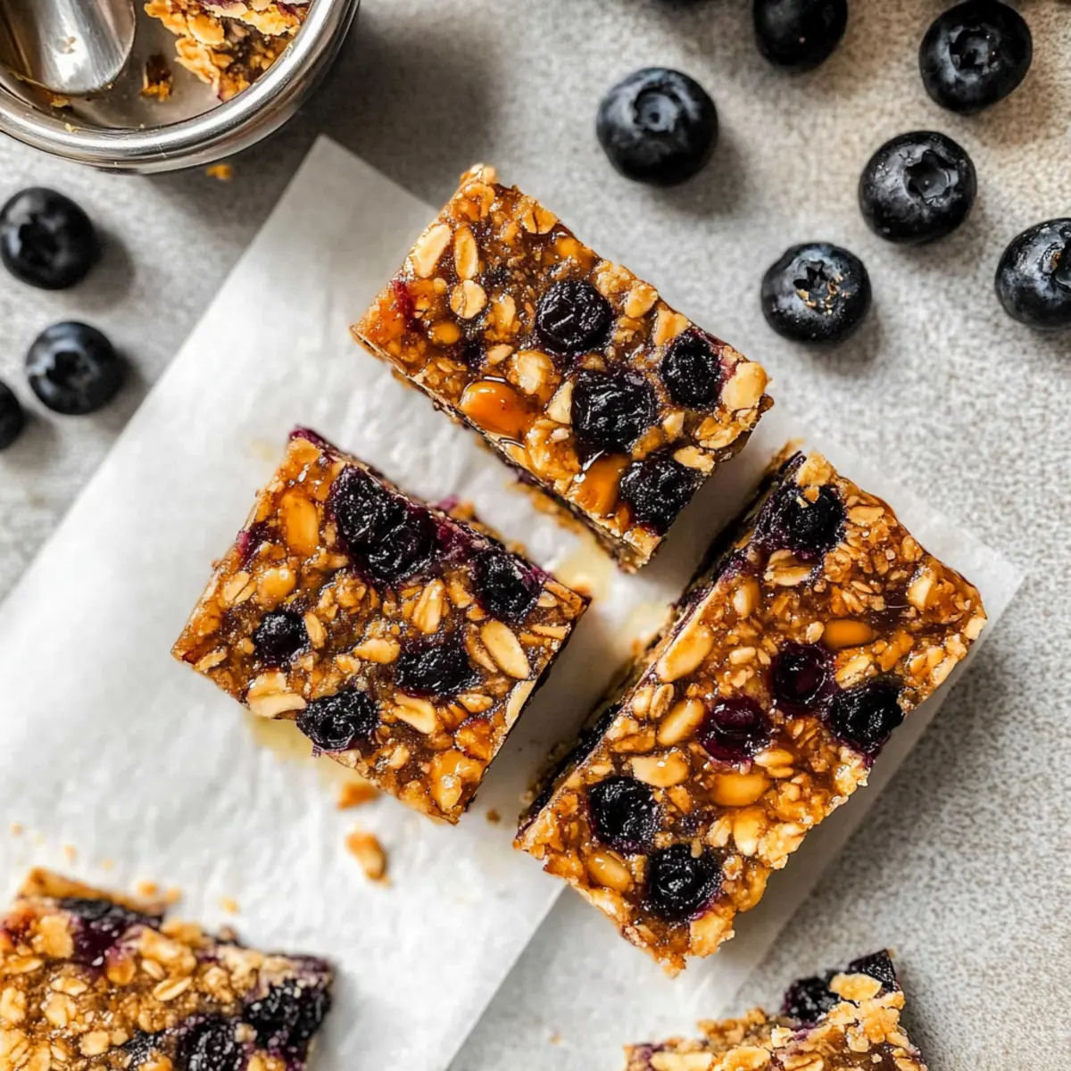 Delicious Blueberry Vanilla Cashew Snack Bars You’ll Love