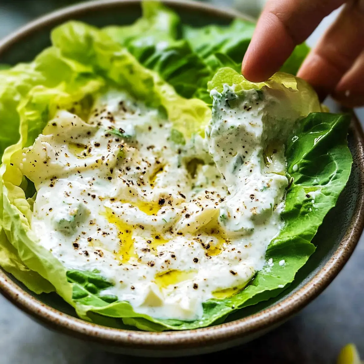 Creamy Greek Yogurt Caesar Dressing for Guilt-Free Indulgence