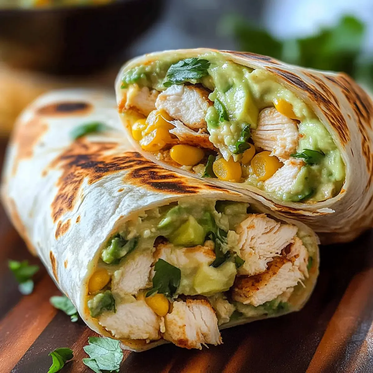 Chicken & Avocado Ranch Burritos for Quick, Flavor-Packed Meals