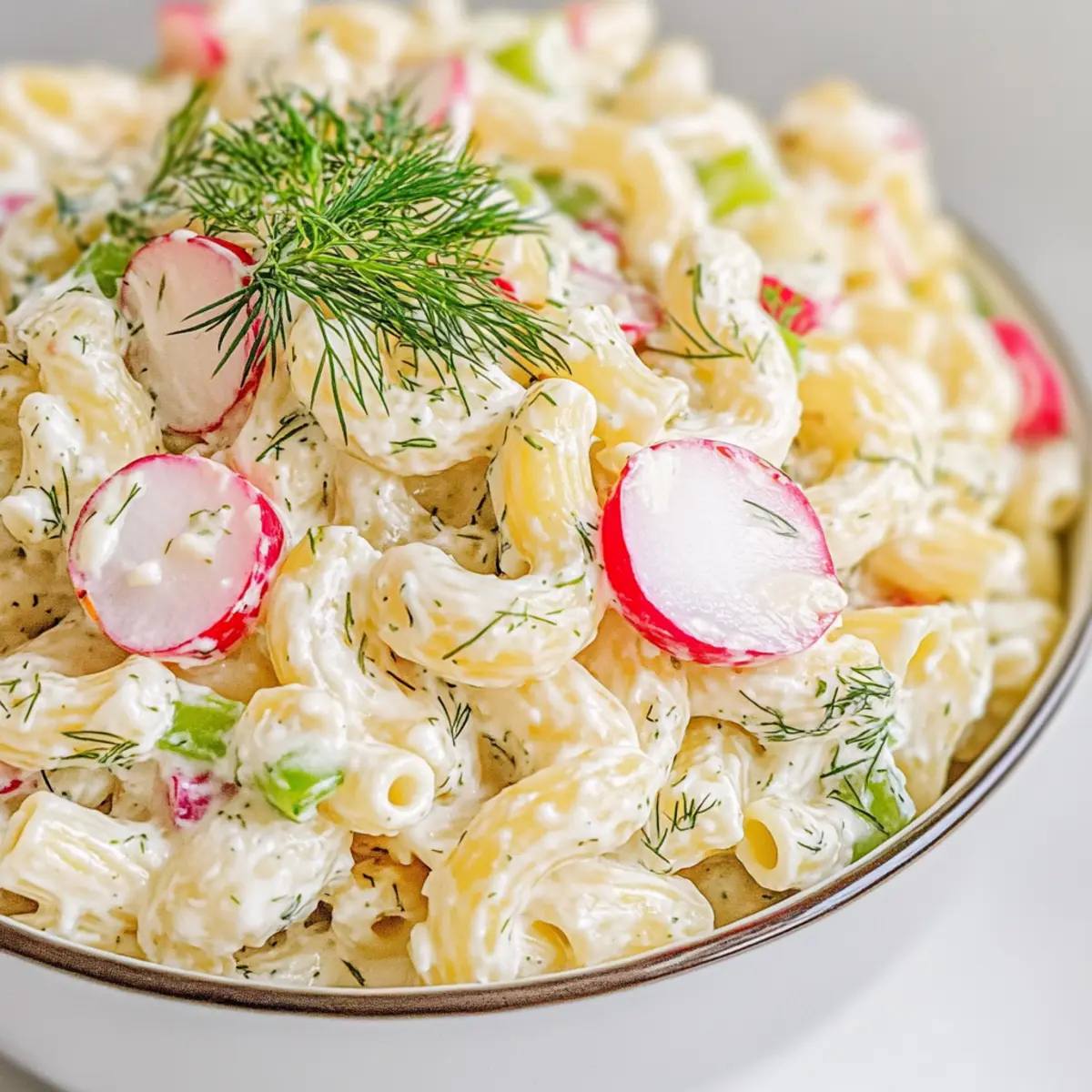 Delicious Macaroni Dill Pasta Salad for Summer Gatherings