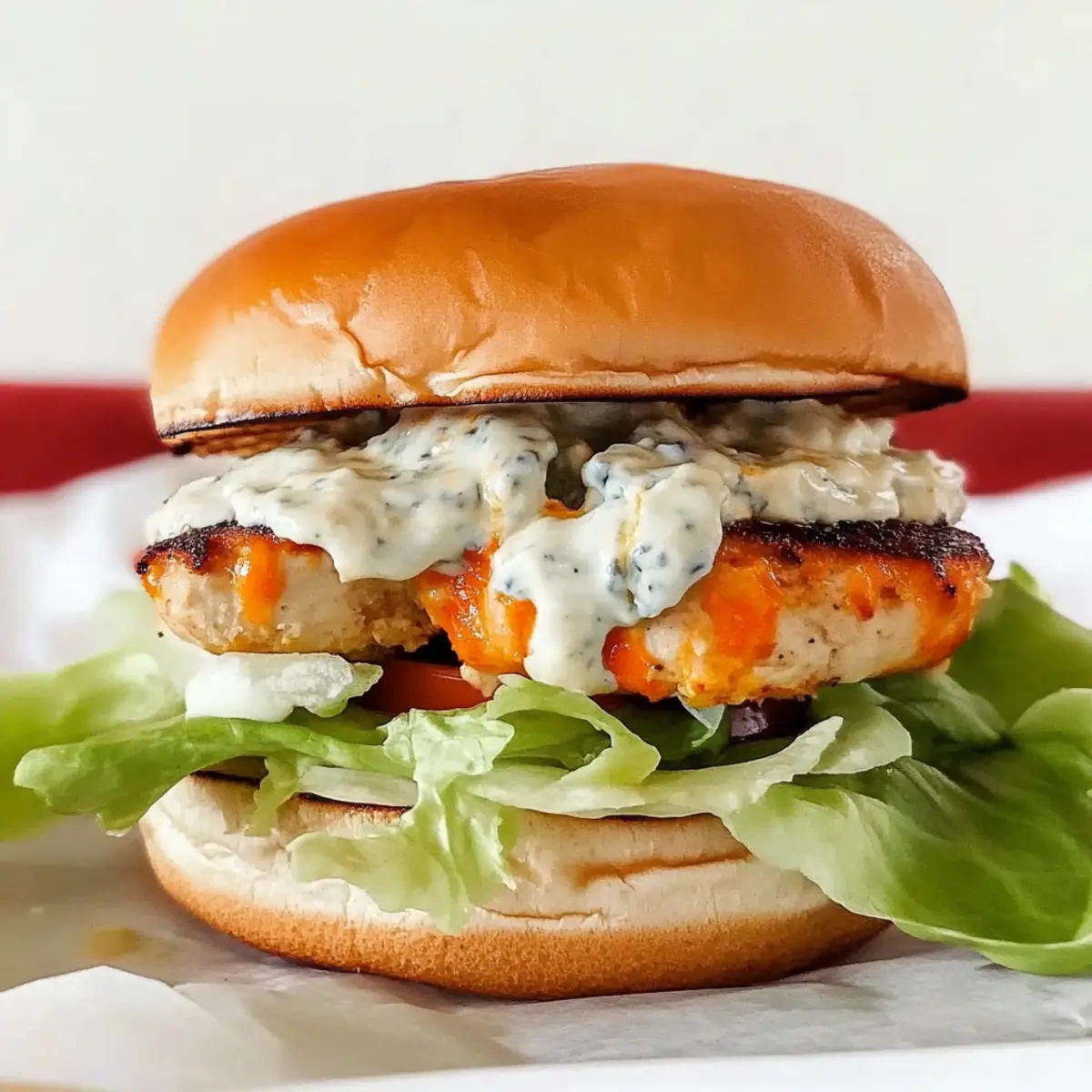 Savory Buffalo Chicken Burgers that Satisfy Every Craving