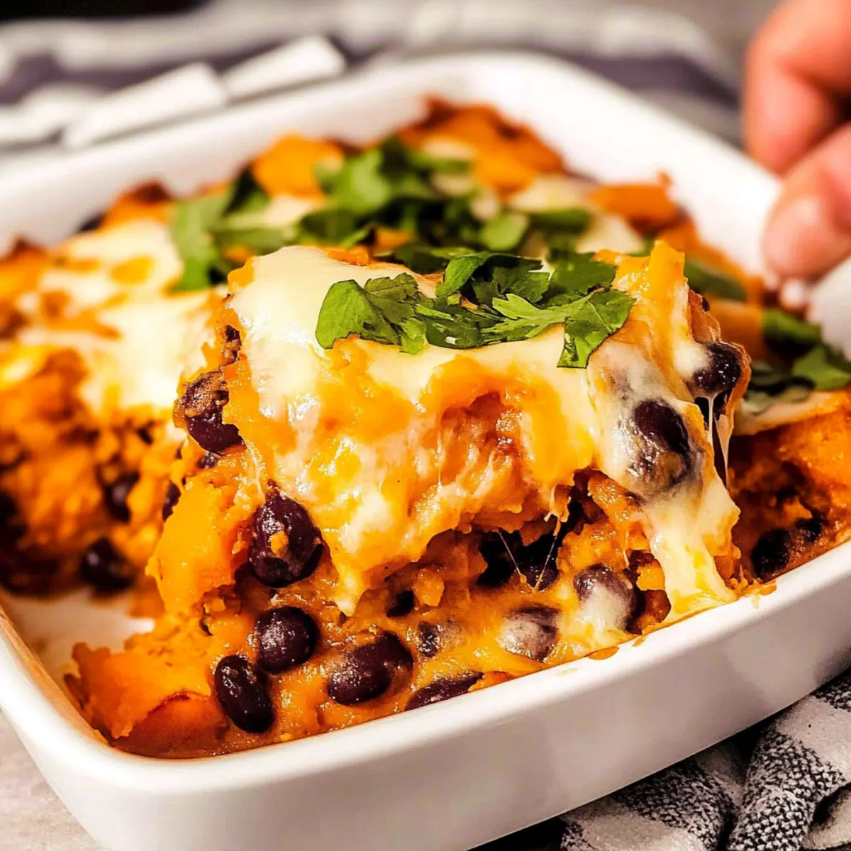 Sweet Potato Black Bean Casserole: Comfort in Every Bite