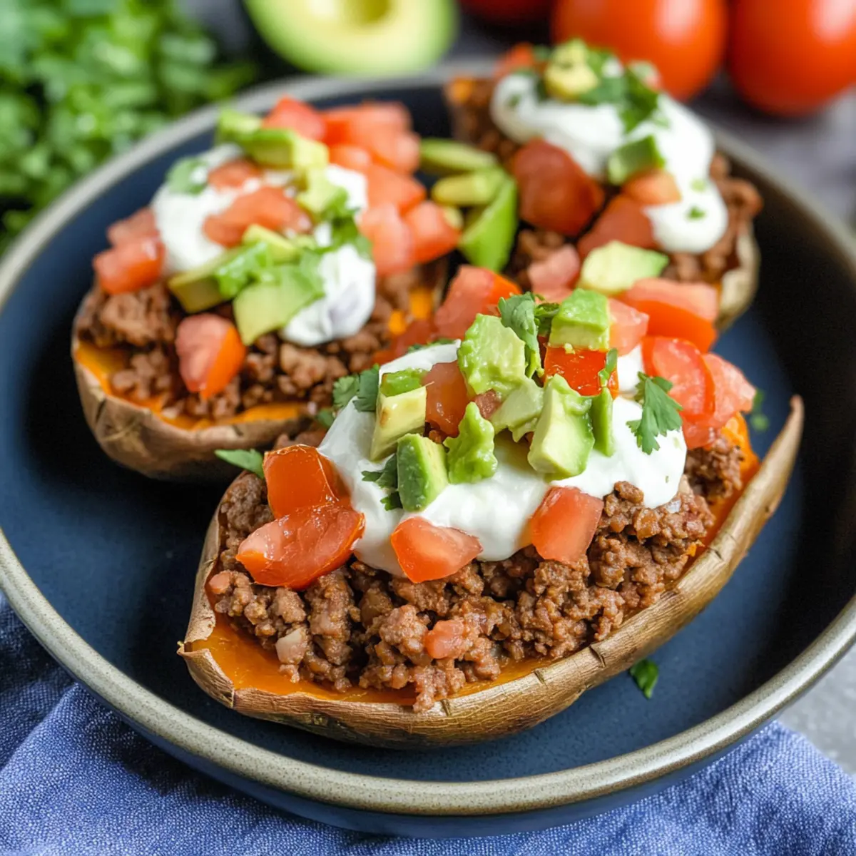 Taco Stuffed Sweet Potatoes: A Cozy Twist on Tacos