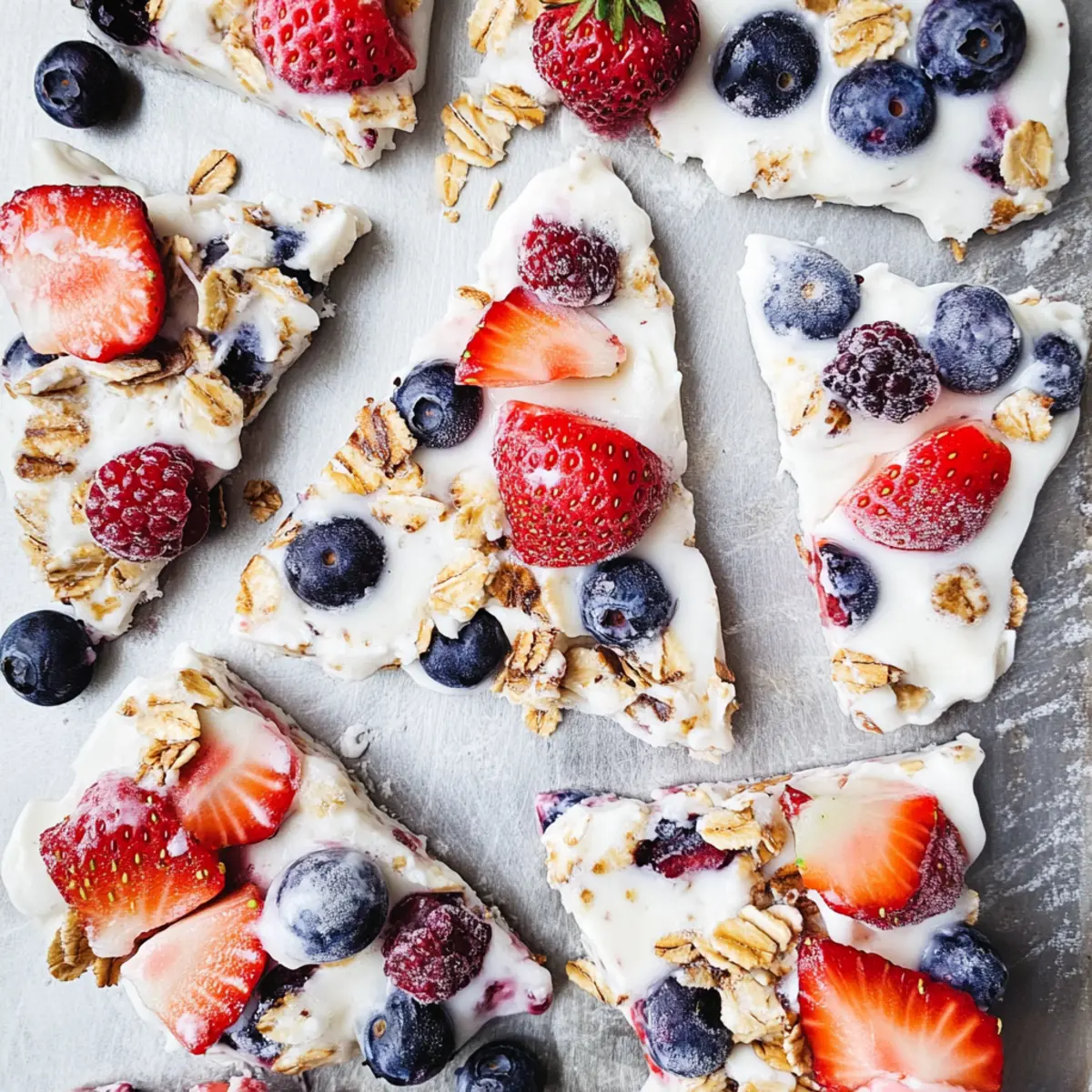 Frozen Yogurt Bark: A Guilt-Free Summer Delight