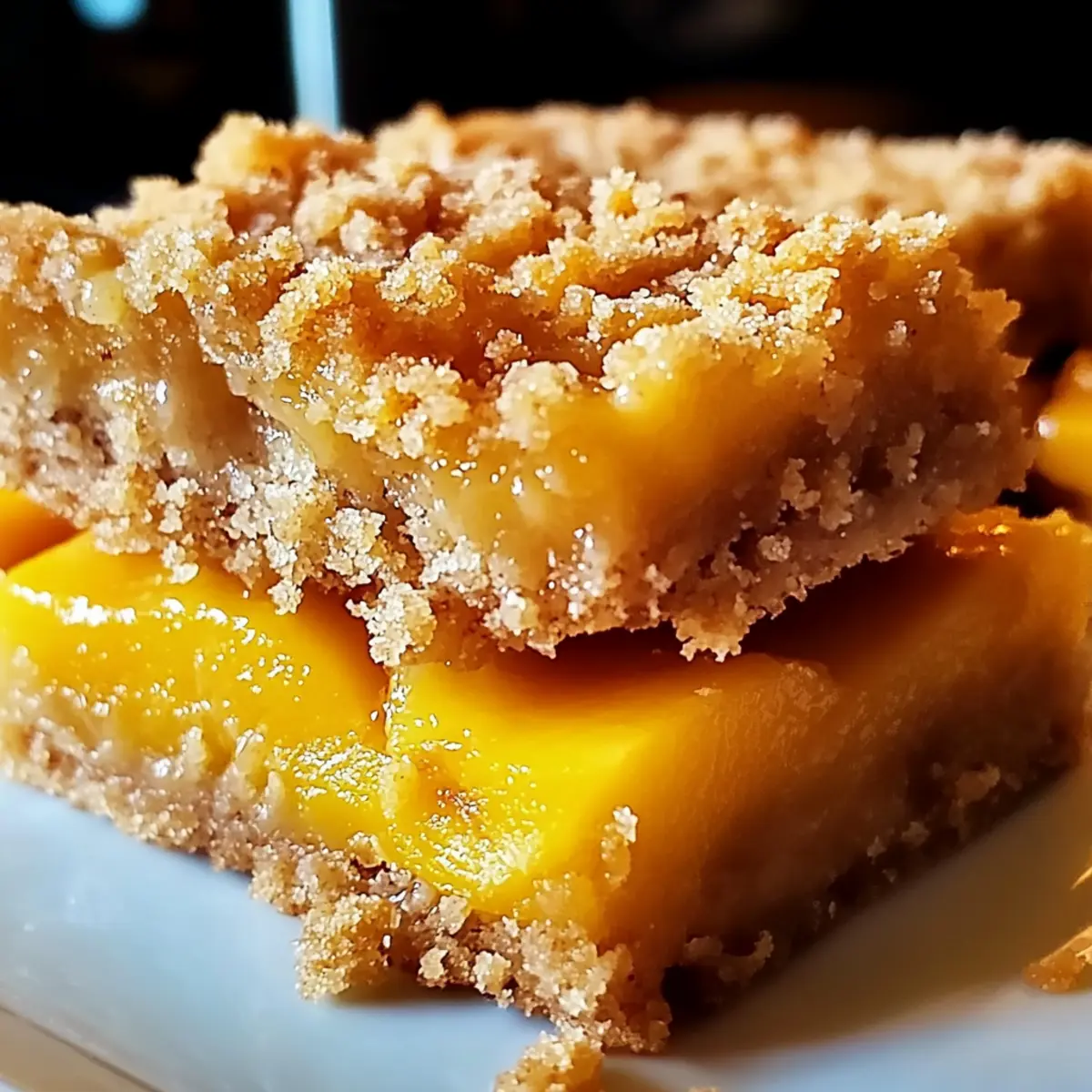 Irresistible Peach Cobbler Crumble Bars for Sweet Moments