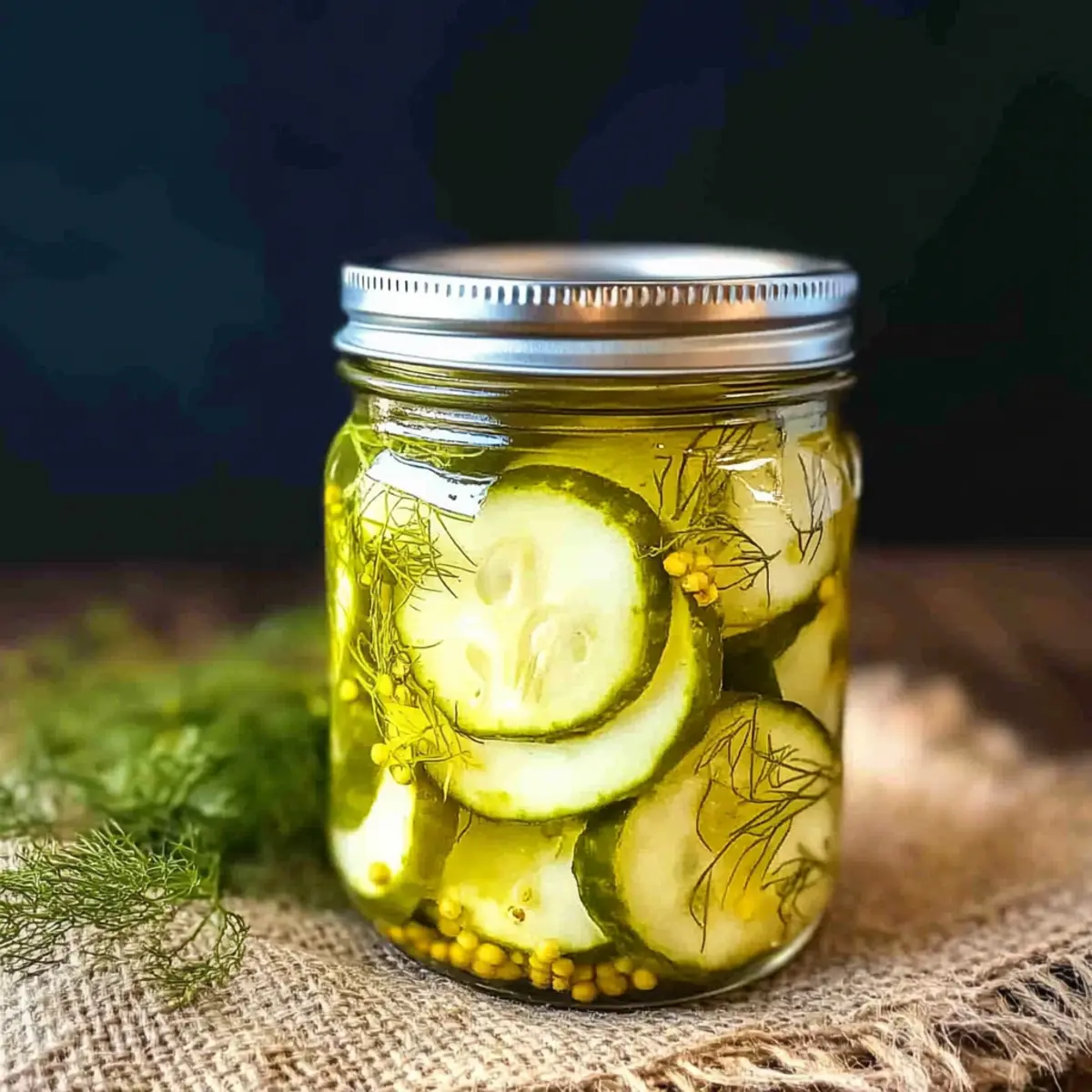 Crispy Refrigerator Sweet Dill Pickles for a Perfect Snack