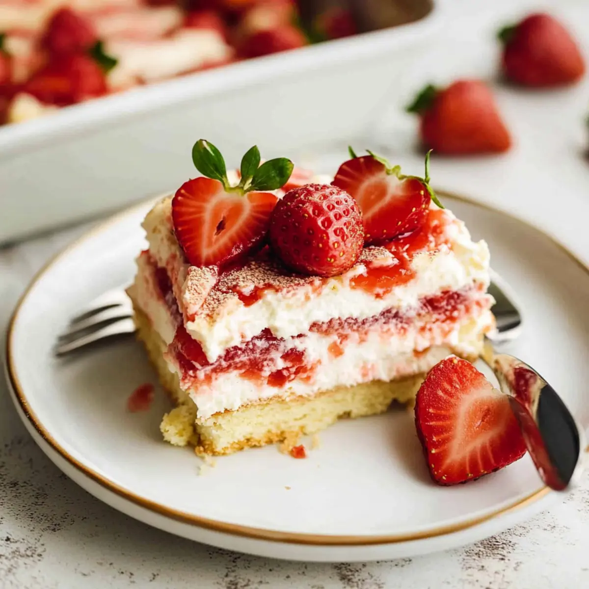 Refreshing Strawberry Tiramisu for a Perfect Summer Treat