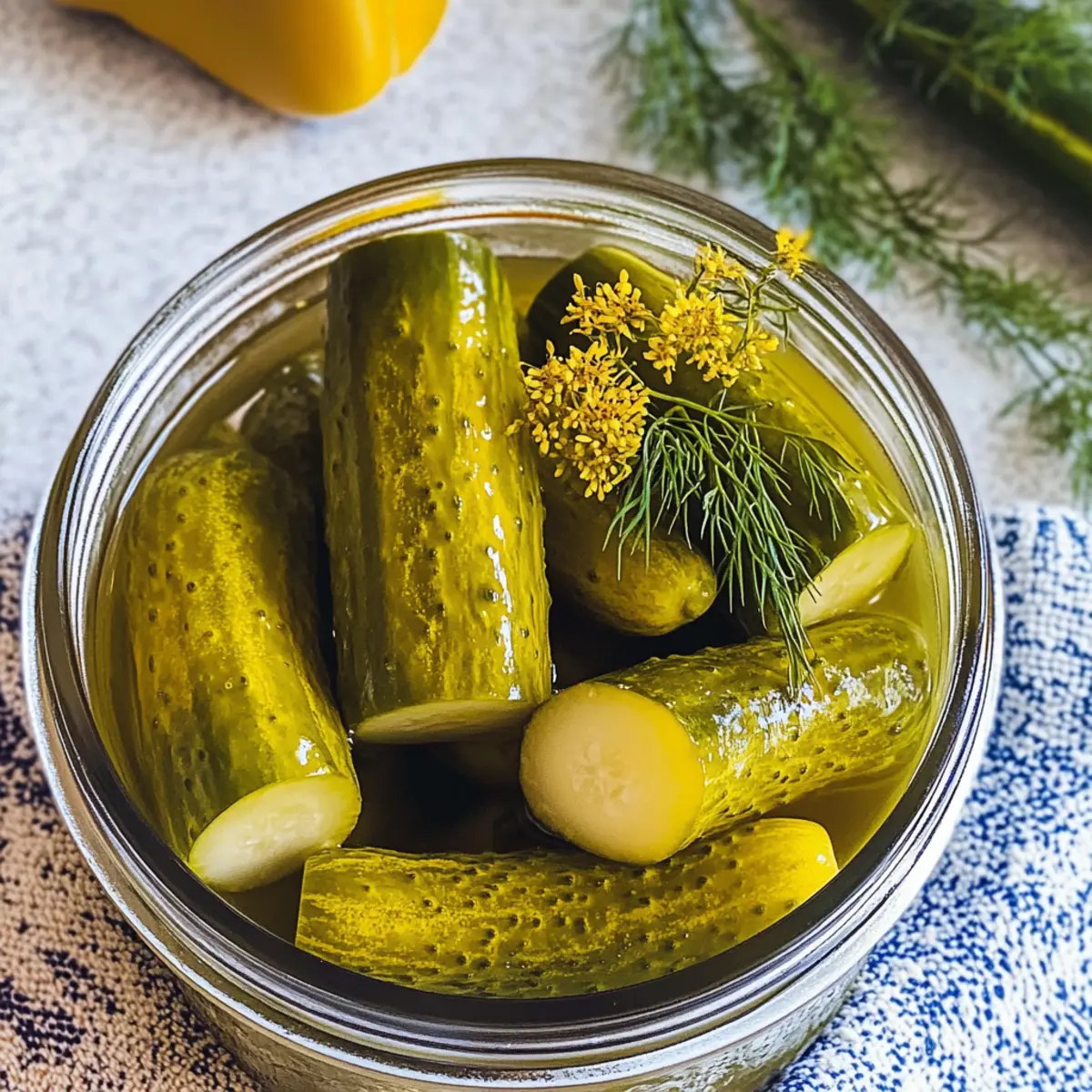 Fermented Dill Pickles That Make Summer Crunchy & Bright