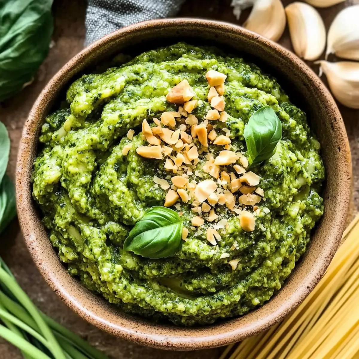 Garlic Scape Pesto: Fresh, Flavorful Vegan Delight