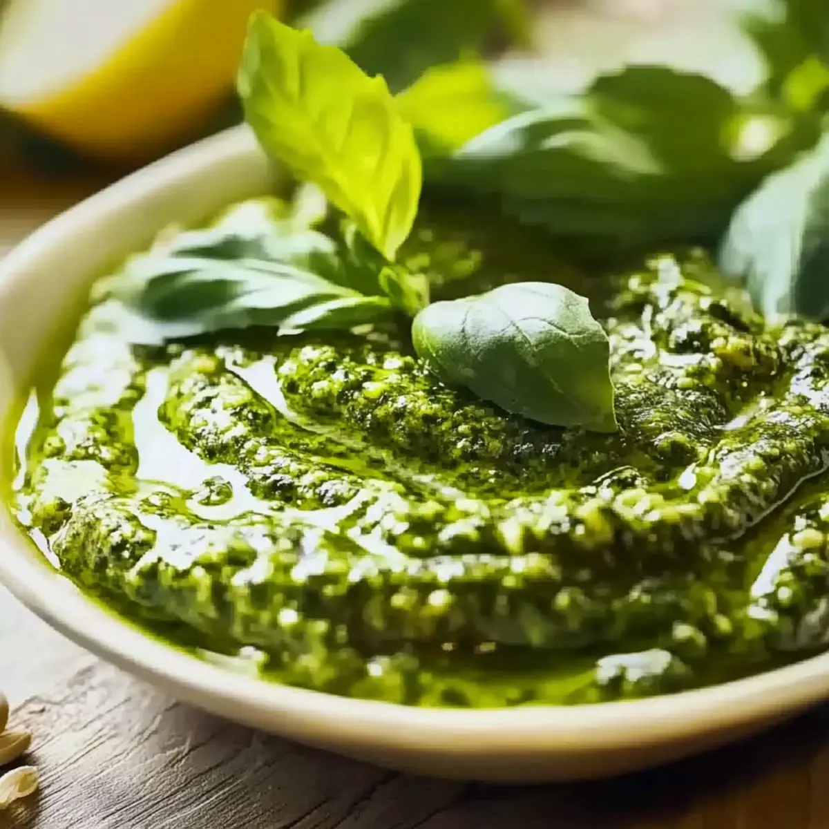 Vibrant Pesto Sauce Without Nuts in Just 5 Minutes