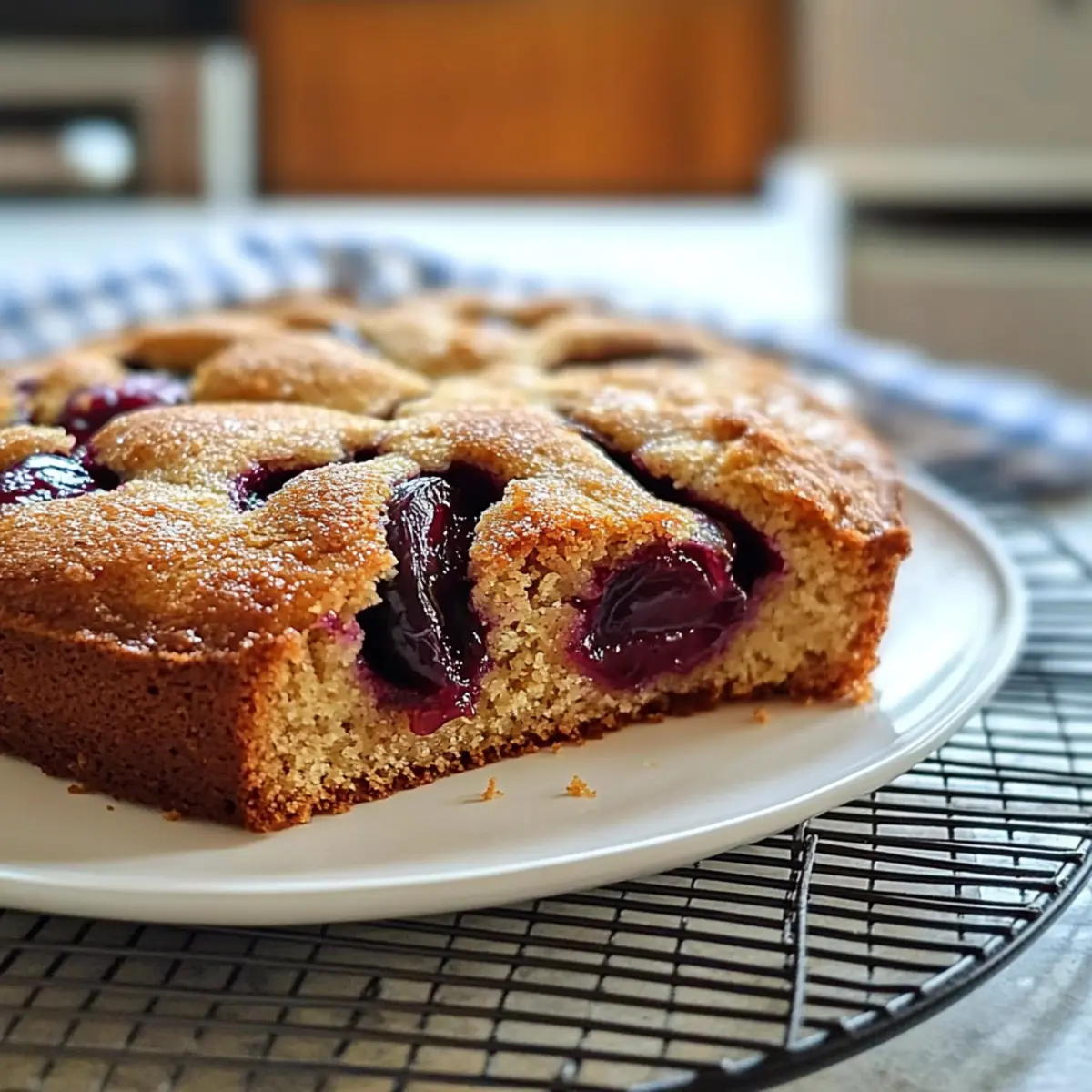 Late Summer Plum Cake for Cozy, Indulgent Moments