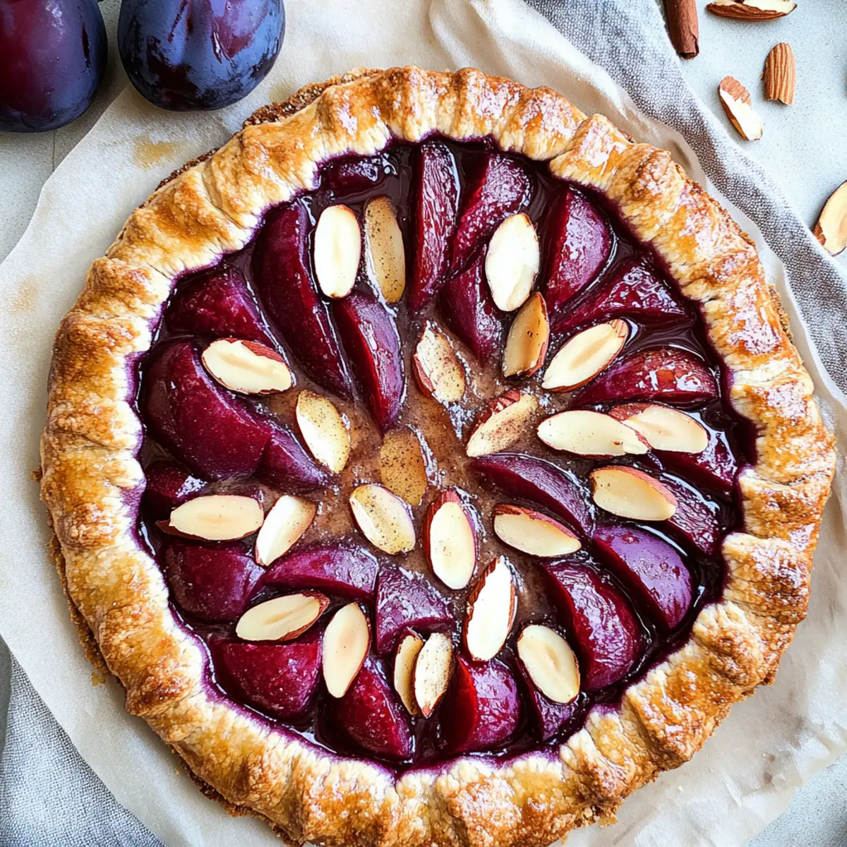 Deliciously Easy Plum Galette for a Cozy Fall Treat