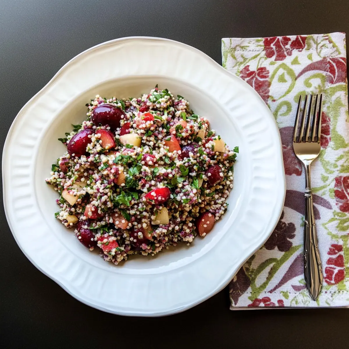 Refreshing Ripe Plum Tabbouleh for Your Summer Gatherings