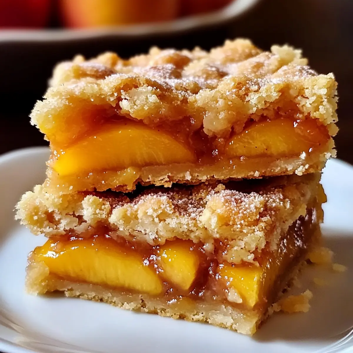 Heavenly Peach Pie Bars That'll Brighten Your Day
