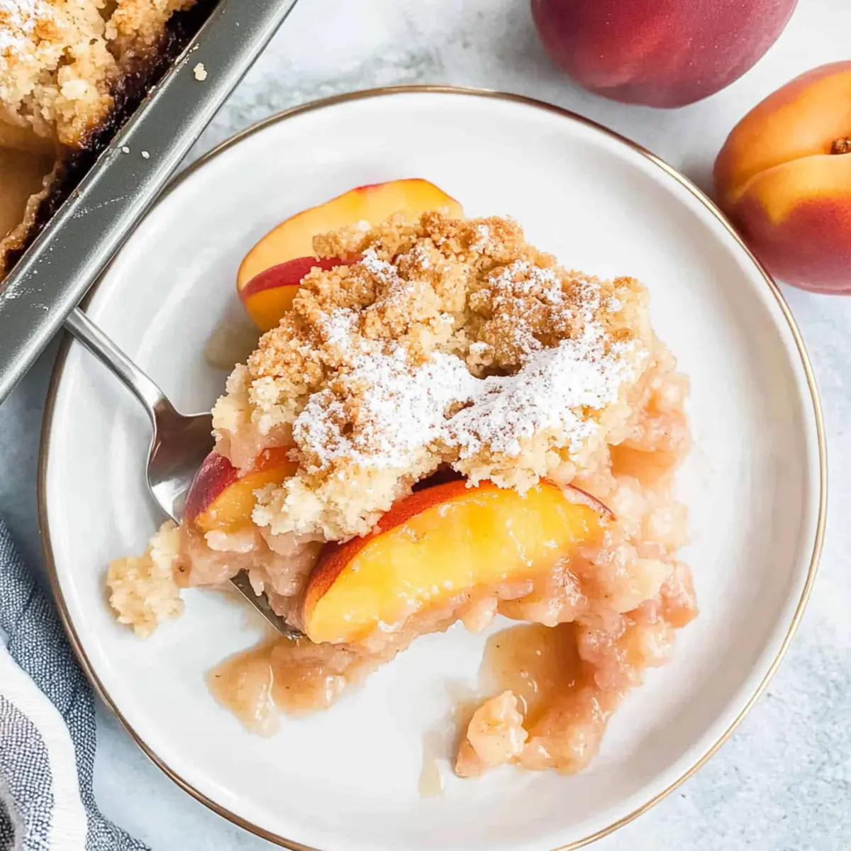 Irresistibly Delicious Vegan Peach Cobbler for Summer Bliss
