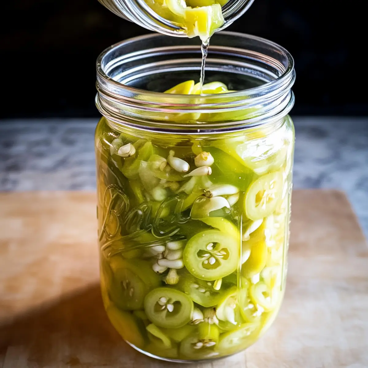 Quick Pickled Banana Peppers for Zesty Homemade Crunch