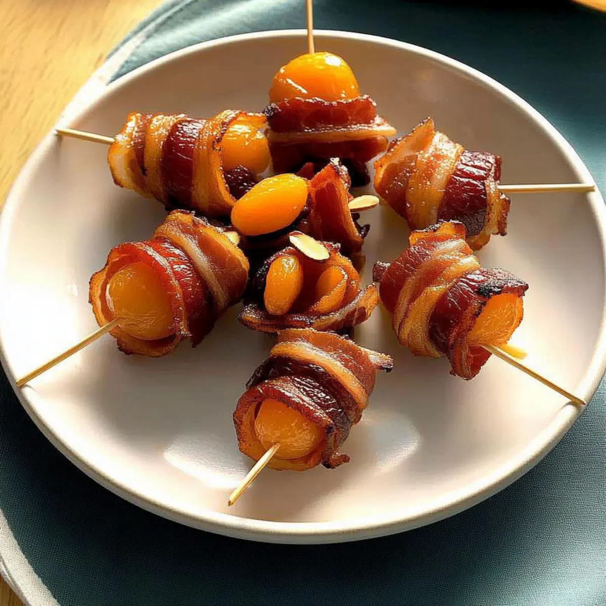 Savory Apricot Wraps: Sweet and Salty Party Pleaser