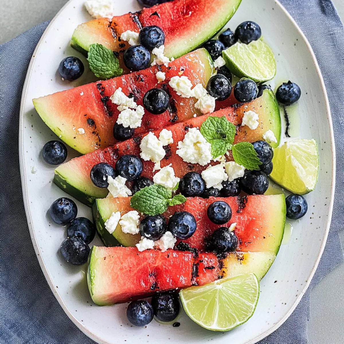 Grilled Watermelon Salad: Sweet, Smoky Summer Delight