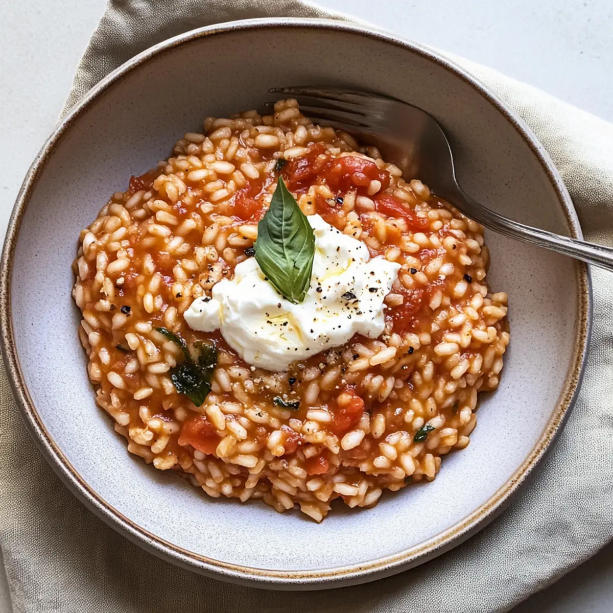 Creamy Tomato Basil Risotto That'll Brighten Your Summer Nights