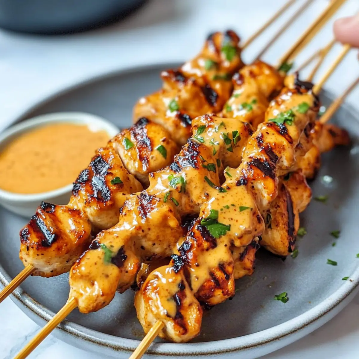 Bang Bang Chicken Skewers: Juicy Flavor on a Stick