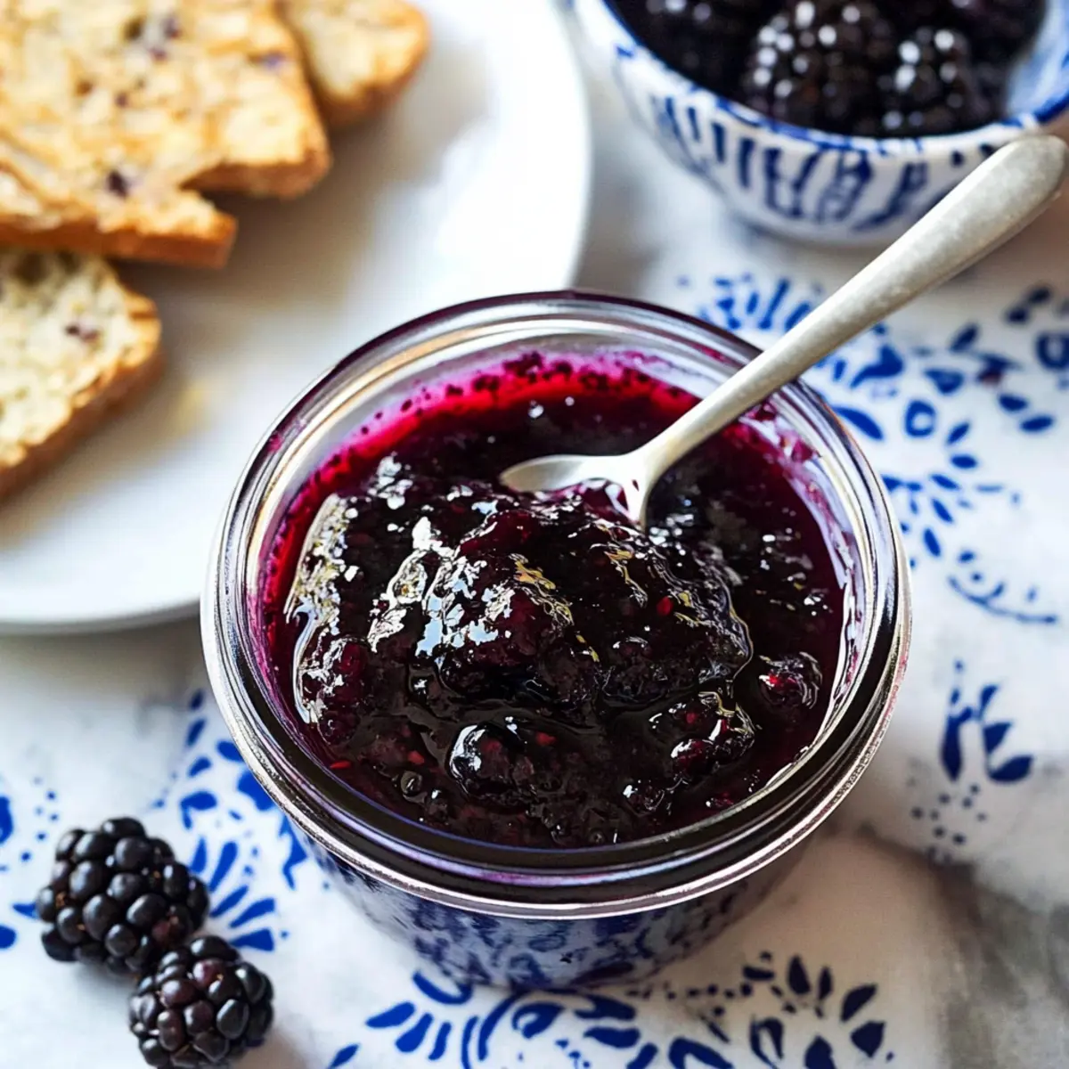 Homemade Easy Blackberry Jam Without Pectin Bliss
