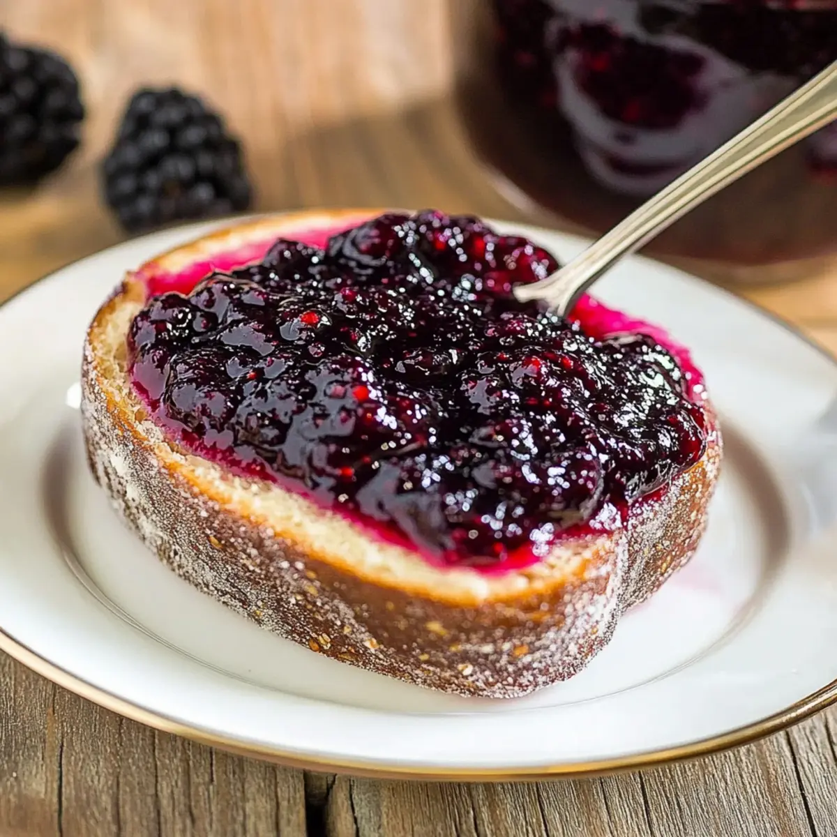 Delicious Homemade Blackberry Jam That's Easy & Low Sugar