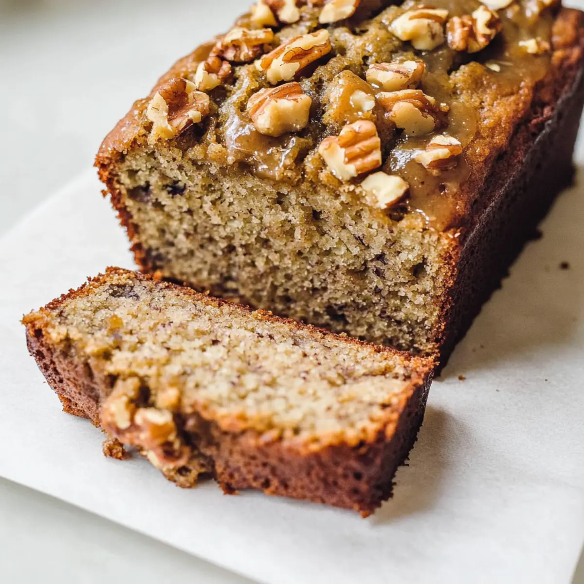 Delicious Maple Banana Bread that's Perfectly Moist and Nutty
